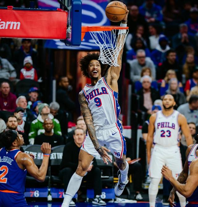 尼克斯横扫辽宁队，恩比德高光表现